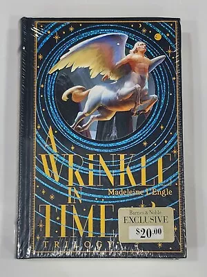 A Wrinkle In Time Trilogy Barnes & Noble Bonded Leather New Read Description!  • $44.95