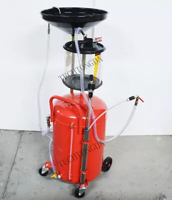 $274.80 • Buy 20 Gallon Waste Oil Drain Tank Air 3198 Operated Drainer Oil Change