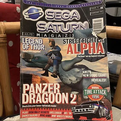 £14.95 • Buy Sega Saturn Magazine Issue 4 - Feb 1996