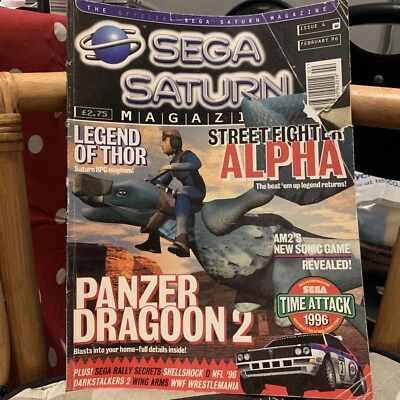 £14.95 • Buy Sega Saturn Magazine Issue 4 - Feb 1996