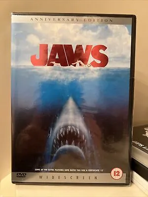 Jaws (Anniversary Edition) (1976) DVD - BRAND NEW & SEALED (R) • £12.99