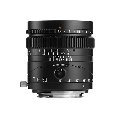 TTArtisan 50mm F1.4 Tilt Lens For Panasonic Olympus Micro 4/3 M43 GH5 Camera • $324.50