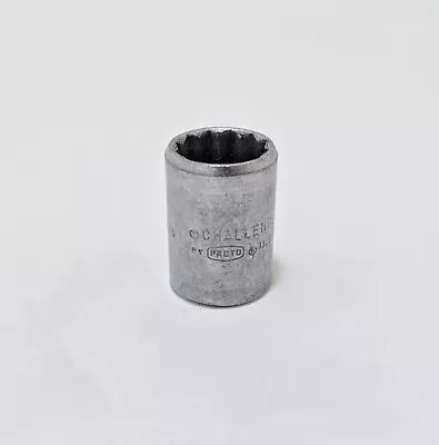 Vintage Proto Challenger 9/16 Inch 12 Point 3/8” Drive Shallow Socket USA Made • $2.99