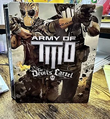 BRAND NEW Army Of Two The Devil's Cartel Steelbook Case Double NO GAME !!!! • $15.99