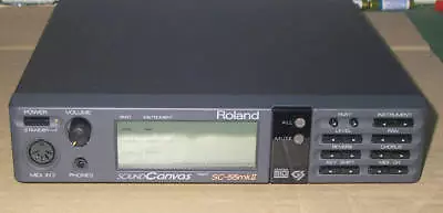 Roland SOUND CANVAS SC-55MK2 SC-55MKII General MIDI GS OK MADE In JAPAN Used • $930.55