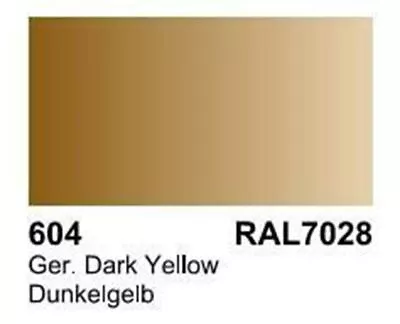 Vallejo Paint 17ml Bottle German Dark Yellow RAL 7028 Surface Primer • $4.46