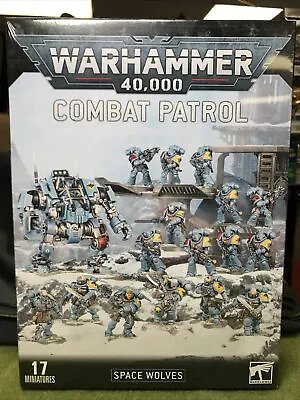 $140 • Buy Combat Patrol: Space Wolves New Sealed
