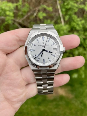 $25000 • Buy MINT 2022!! Vacheron Constantin Overseas Silver 4500v