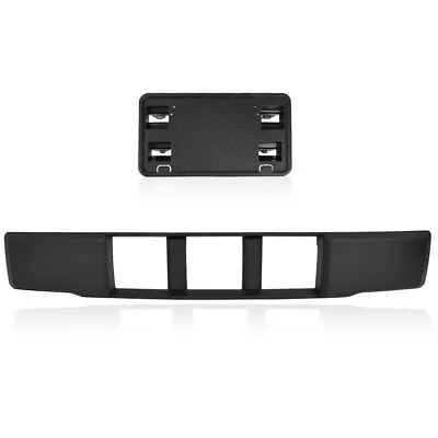 Fit For 2015-17 Ford F150 Front Bumper Cover Lower Grille+License Plate Bracket • $37.07