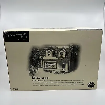 New DEPT 56 Collectors Club House Department 56 #54800 NEW W/BOX • $149.99