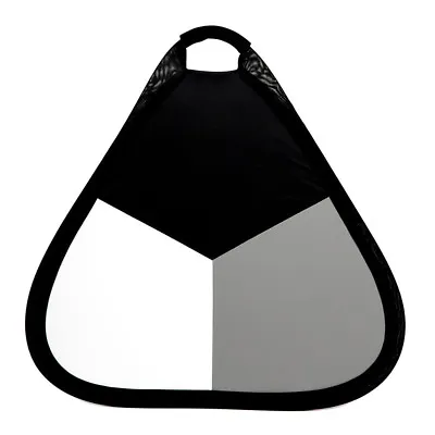 Phot-R 3-in-1 56cm Handheld Collapsible Triangle Studio Light Flash Reflector • £12.99