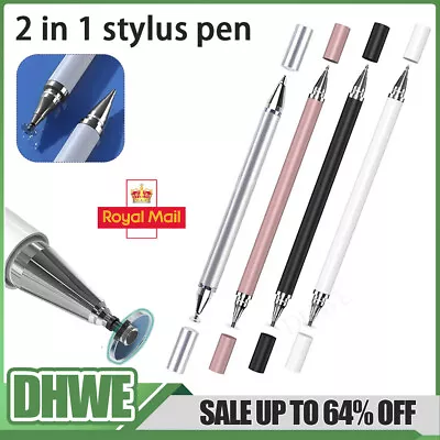 Pencil Stylus For Apple IPad IPhone Samsung Galaxy Tablet Phone Pen Touch Screen • £2.79