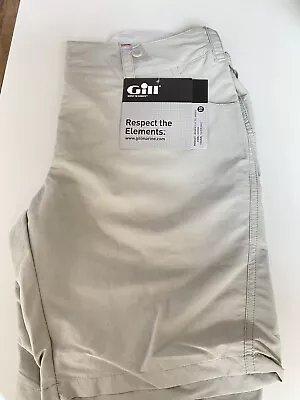 BNWT  Gill Womans UV Protect Shorts Size 10 Silver Grey In Packaging  • £20