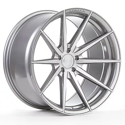 20” ROHANA RF1 BRUSHED TITANIUM CONCAVE WHEELS FOR MASERATI GRAN TURISMO 20x9/11 • $2380