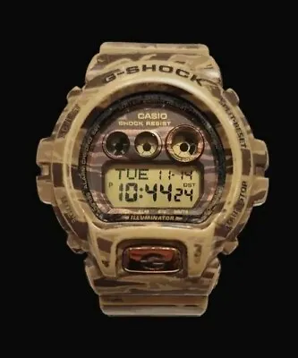 Casio G-SHOCK 3420 Men's XLARGE GD-X6900TC-5 CAMOFLAUGE Military Army Watch • $129.99