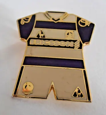 QPR Enamel Football Badge Queens Park Rangers Ericsson Home Shirt Badge • £4.95