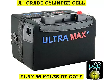 36 Hole LiFePO4 Golf Battery Pack Ideal PowaKaddy Hill Billy And Motocaddy 22ah • £436.99