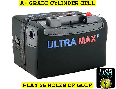 36 Hole Lithium Golf Battery Pack Ideal PowaKaddy Hill Billy And MotoCaddy • £436.99