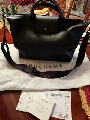 Longchamp Le Pliage Women's Tote Large - Black • $600