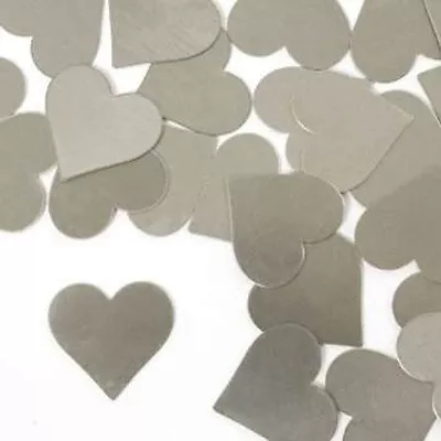 50 Metal Stamping Blanks Heart Blanks Aluminum BULK Hand Stamping Jewelry Blanks • $44