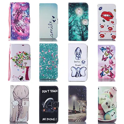 Flip Wallet Pu Leather Case Stand Cover For Samsung Galaxy Phones • £3.89