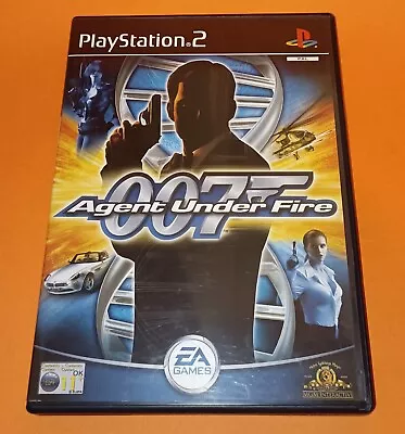 James Bond In 007 Agent Under Fire PS2 Playstation 2 **FAST POST** Shooter • £5.99