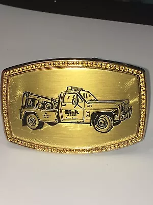 Zink & Sons Tow Truck Belt Buckle • $15