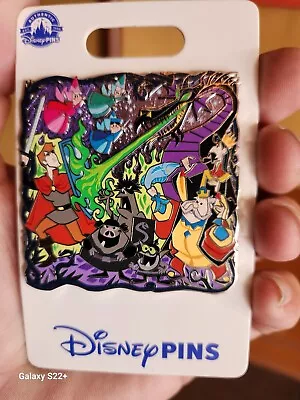 2024 Disney Parks Sleeping Beauty Cluster Family Pin Maleficent Dragon Fairies • $26.90