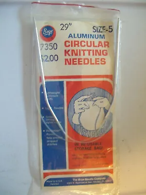 Vintage Knitting Needles And Other Supplies Circular Double Pointed Pairs • $4.99