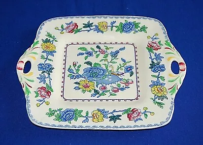 Masons Regency Twin Handle Cake Plate. 27cms X 23cms   • £12.99