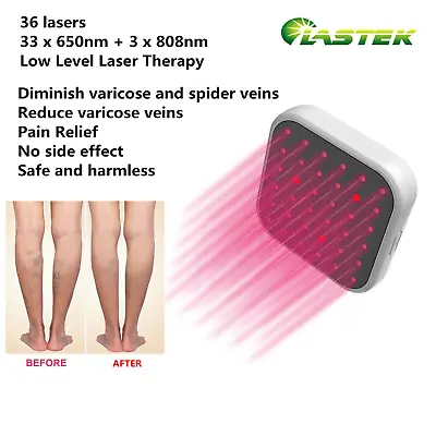 LASTEK  Red Light 36 Lasers Therapy Device Pain Relief Wound Healing Mastitis US • $143.44