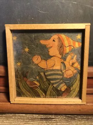 Sevi Antje Vogel Wooden Puzzle Vintage Quirky Rare VHTF Stars Art B3 • $100