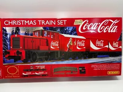 Hornby Train The Coca Cola Christmas Set Mains Controller Tracks (box Open #5599 • £79.99