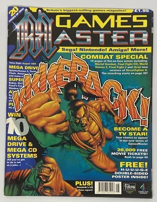 Games Master Magazine - August 1993 - Issue 8 - Combat Special • £12.99