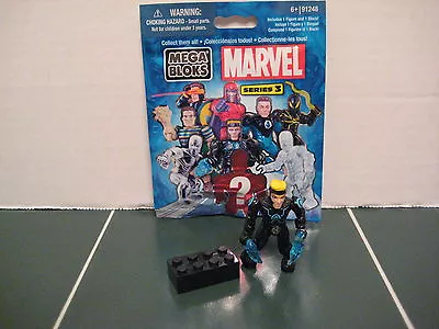 Mega Bloks Marvel Havok Figure With Stand Series 3 SEALED • $11.99