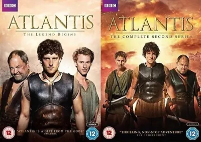 ATLANTIS - Complete Series 1 & 2 DVD BBC Boxsets NEW & SEALED #V2 • £13.95