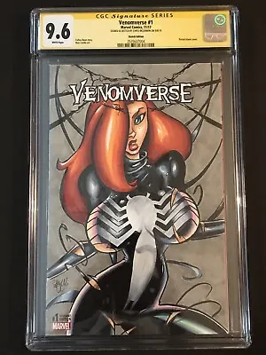 Mary Jane Venomverse Sketch Cover Chris Mcjunkin Original Art Cgc Sig Series • $499.99