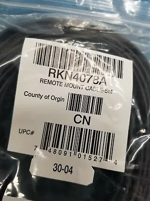 Motorola RKN4078A Extension Cable 5 Meter.  CDM 750 CDM1250 CDM1550 • $19.95