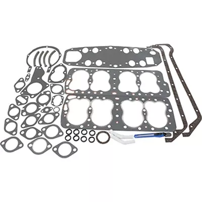 1949-53 Flathead Ford & Mercury Gasket Set Comprehensive Kit W/ Head Gaskets • $88.99