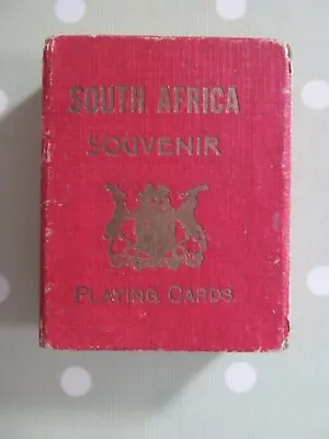 Vintage Souvenir Playing Cards South African Railways & Harbours Complete • £25
