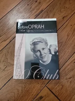 Before Oprah Ruth Lyons Book By Michael Banks Signed • $17