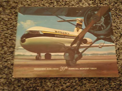 Old 1964 Mohawk Airlines Annual Report • $35