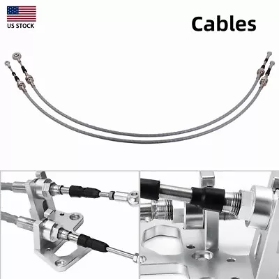 RSX Transmission Shifter Cables For K20 K20A K24 K Series Swap EG EK DC2 • $60.85