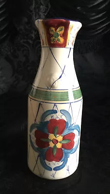 HD Designs Carafe / Pitcher Talavera Style Floral  EUC! • $30.98