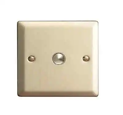 Touch Control Single Dimmer 500W 1 Satin Chrome Effect DEC0098 • £6.95