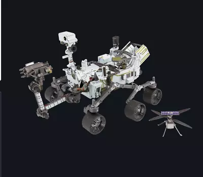 Fascinations Mars Rover & Ingenuity Helicopter Metal Earth New MMS465 Model Kit • $8.95