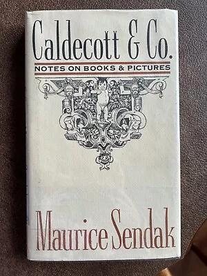 Caldecott & Co Notes On Books & Pictures Maurice Sendak First Edition 1988 HC Bk • $14