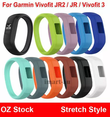 $4.60 • Buy For GARMIN VIVOFIT 3 JR JR2 Replacement Band Stretch Straps JUNIOR JUNIOR 2 Kids