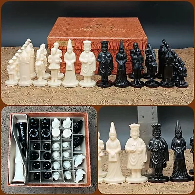 King Arthur Chess Pieces Camalot Chessman German Schach Weighted Pieces  • $79.50