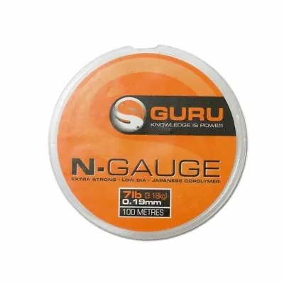 £5.20 • Buy Guru N-Gauge Rig Line 100m Spool *New* - Free Delivery
